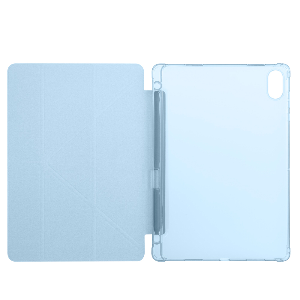 Honor Pad X8A Uyumlu Kılıf Zore Tri Folding Kalem Bölmeli Standlı Kılıf - 13