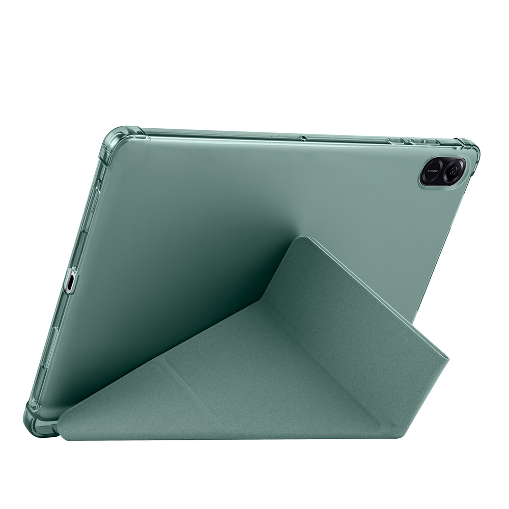 Honor Pad X8A Uyumlu Kılıf Zore Tri Folding Kalem Bölmeli Standlı Kılıf - 15