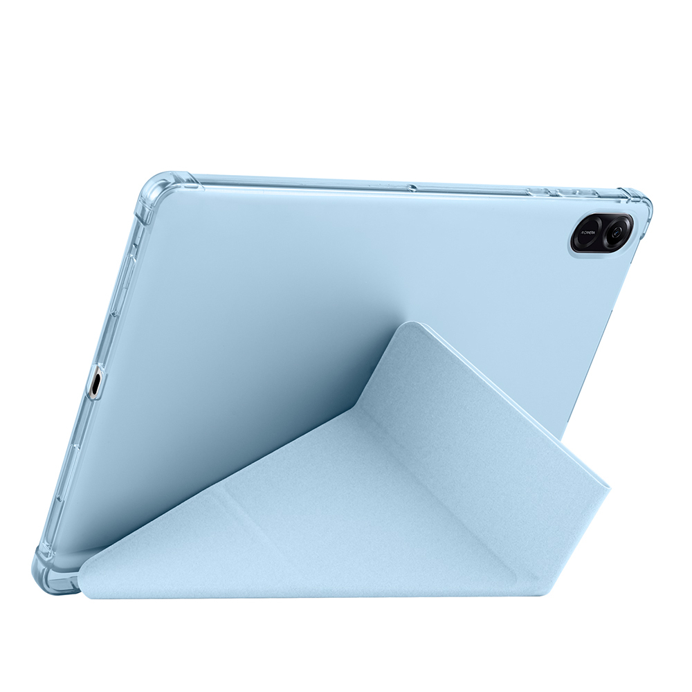 Honor Pad X8A Uyumlu Kılıf Zore Tri Folding Kalem Bölmeli Standlı Kılıf - 18