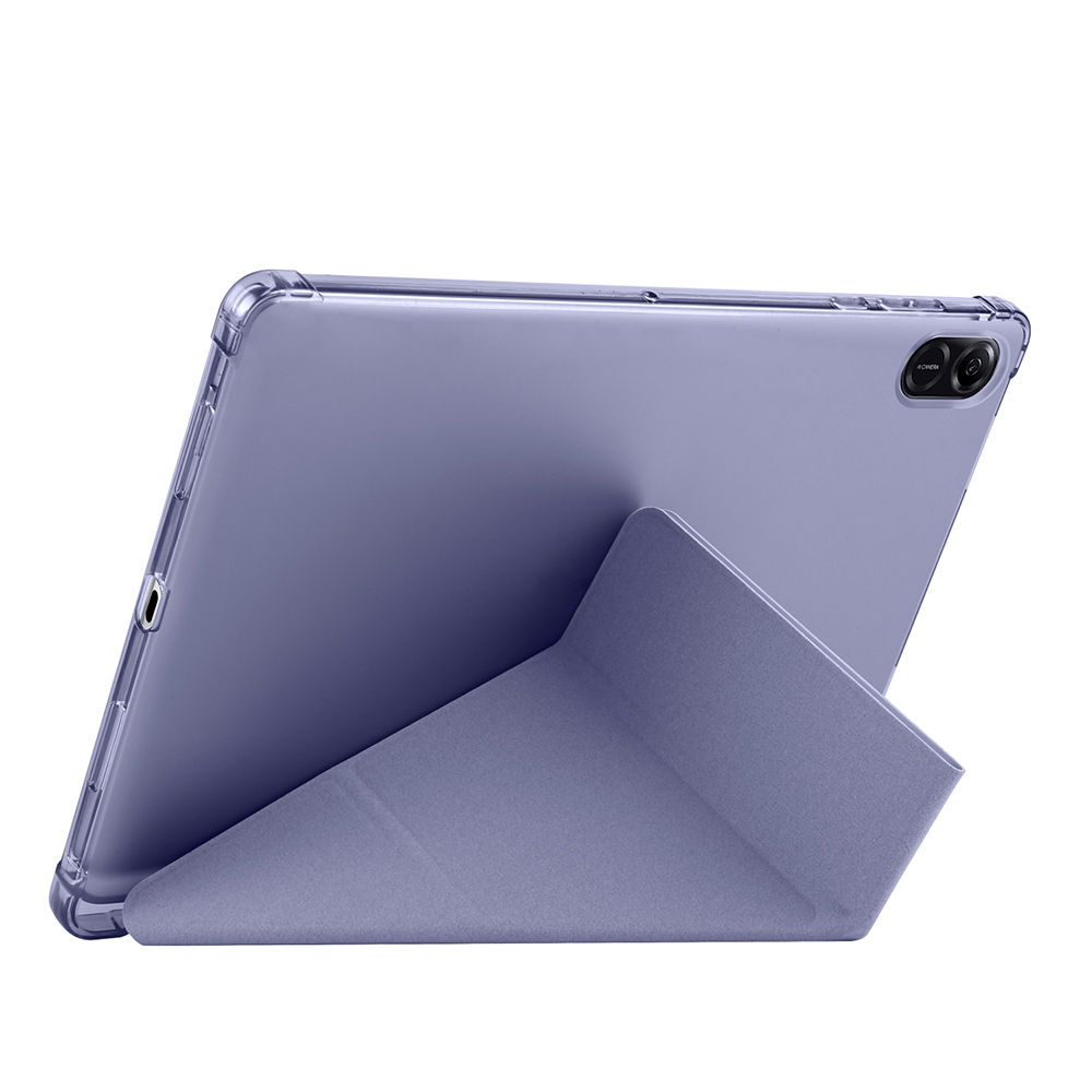 Honor Pad X8A Uyumlu Kılıf Zore Tri Folding Kalem Bölmeli Standlı Kılıf - 3