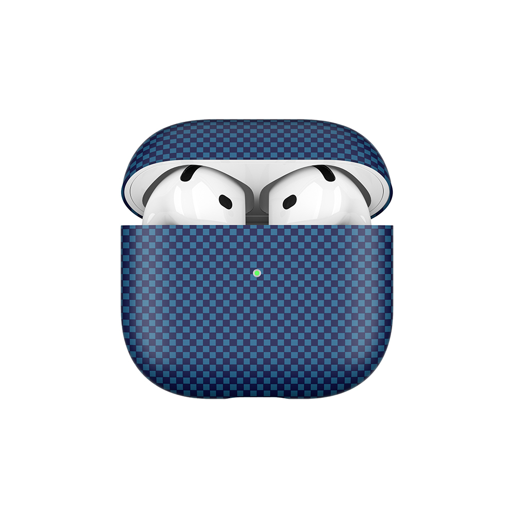 Apple Airpods 4 Uyumlu Zore Airbag 43 600D Karbon Fiber Kulaklık Kılıfı - 4