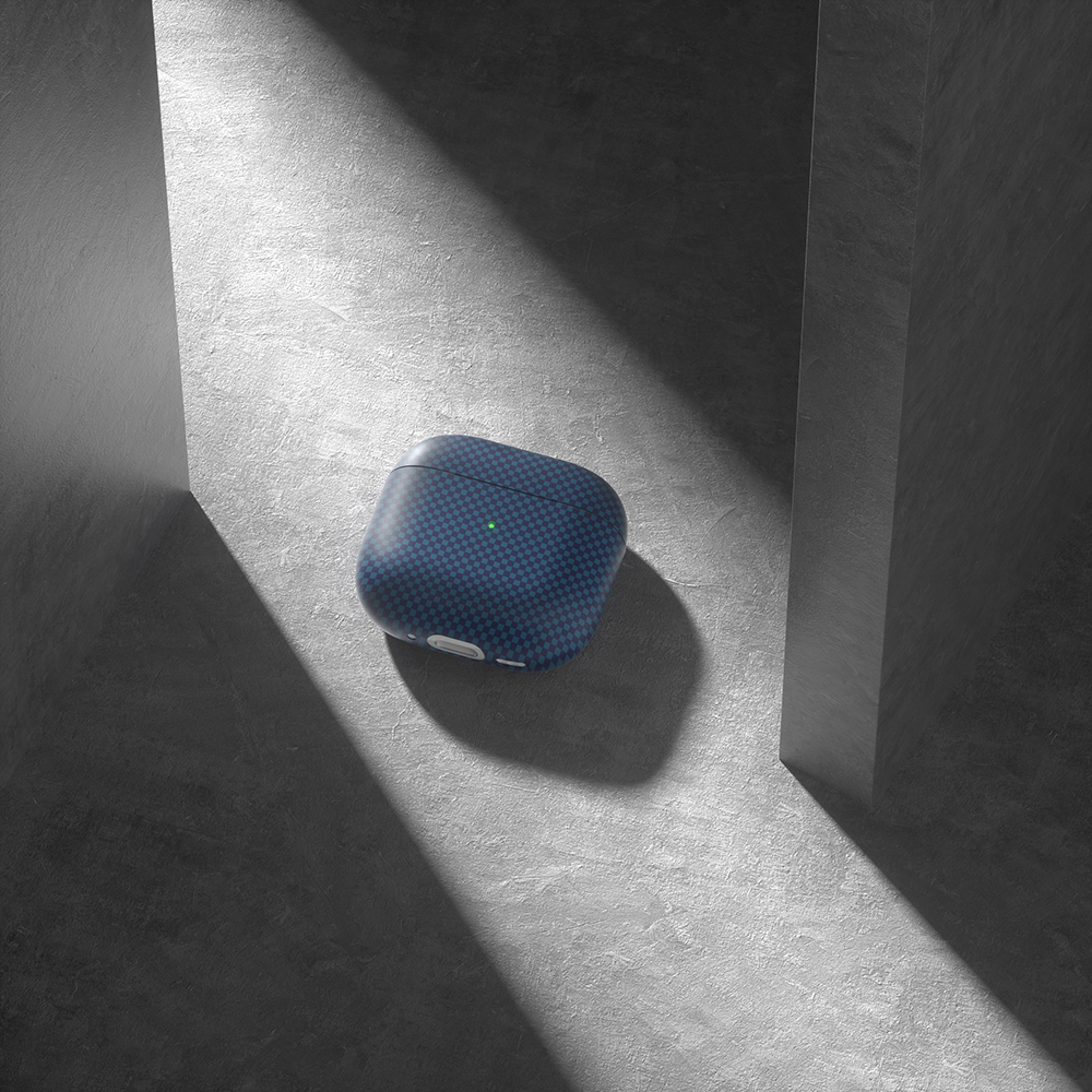 Apple Airpods 4 Uyumlu Zore Airbag 43 600D Karbon Fiber Kulaklık Kılıfı - 6