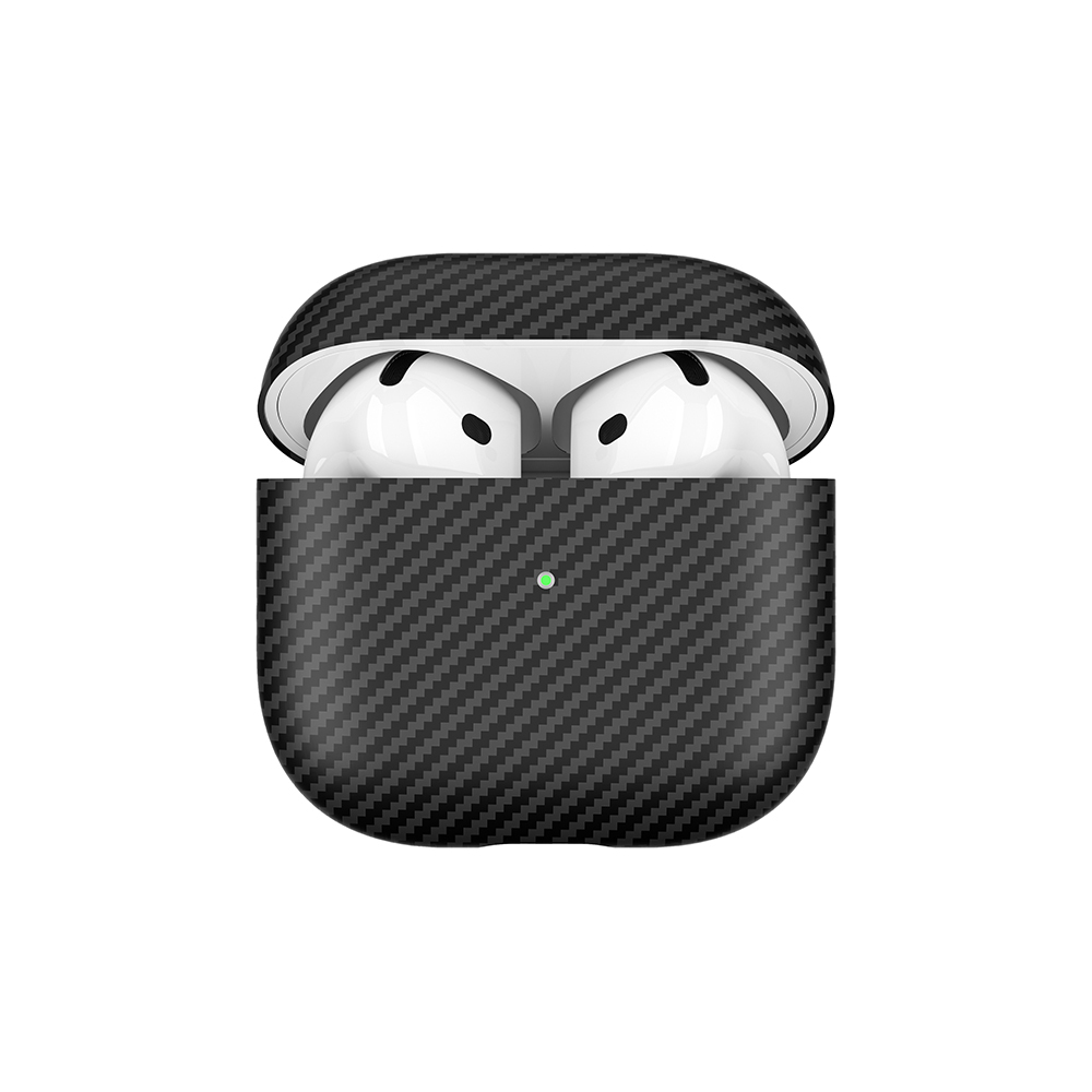 Apple Airpods 4 Uyumlu Zore Airbag 43 600D Karbon Fiber Kulaklık Kılıfı - 7