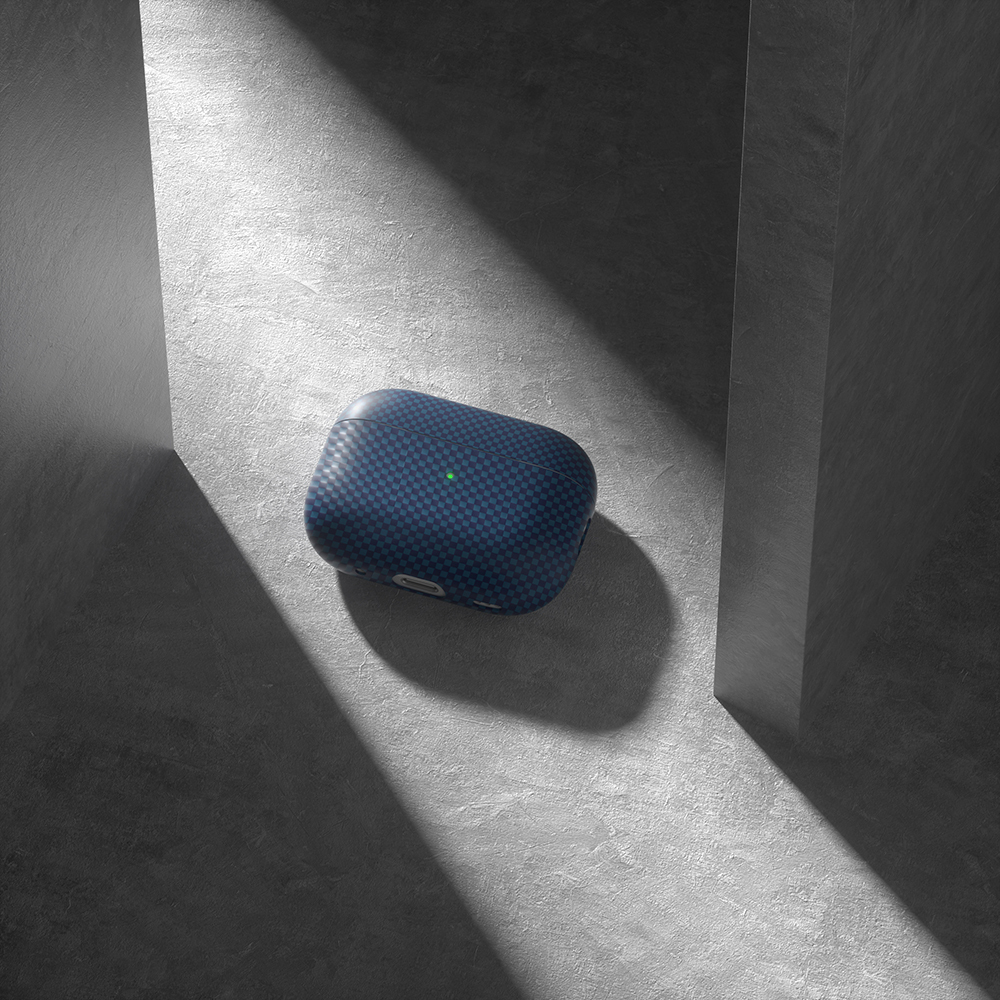 Apple Airpods Pro 2 Uyumlu Zore Airbag 43 600D Karbon Fiber Kulaklık Kılıfı - 3