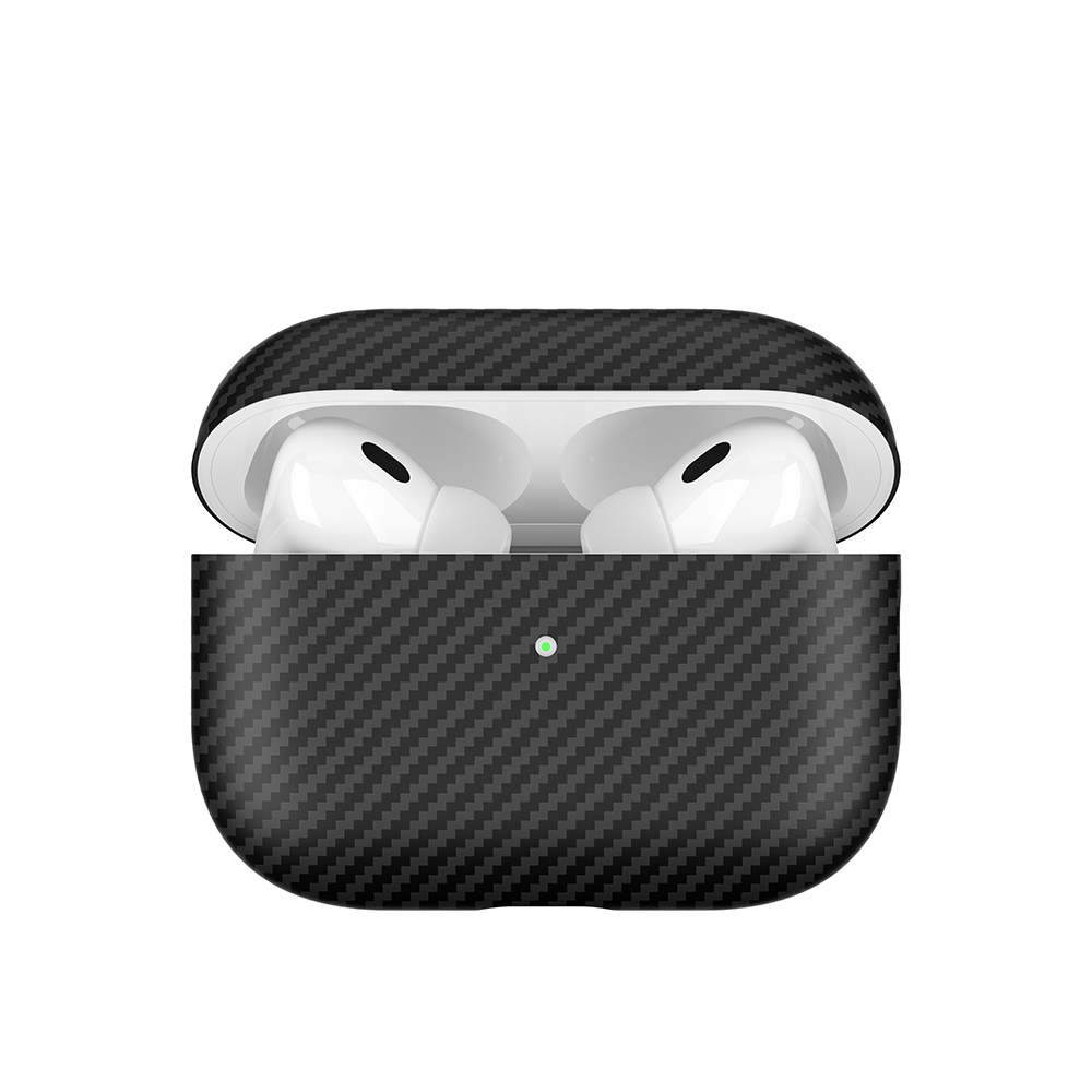 Apple Airpods Pro 2 Uyumlu Zore Airbag 43 600D Karbon Fiber Kulaklık Kılıfı - 4