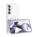 Samsung Galaxy S25 Uyumlu Plus Kılıf Magsafe Şarj Özellikli Parlayan Simli Saydam Renkli Zore Allstar Kapak - 3