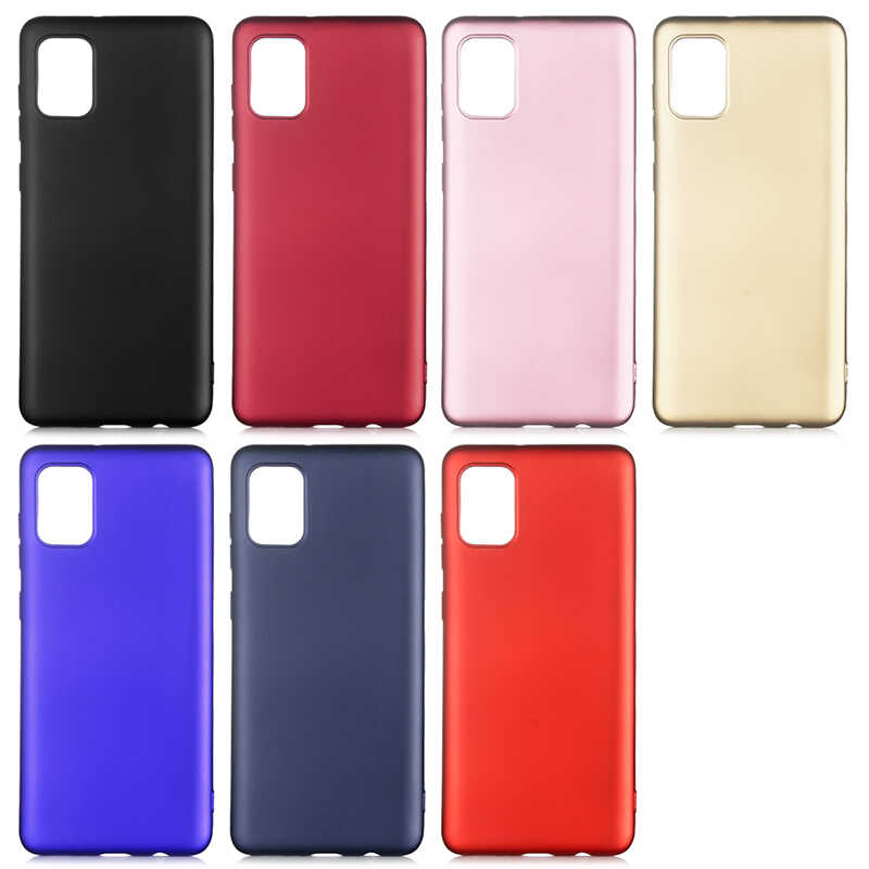 Samsung Galaxy A31 Uyumlu Kılıf Zore Premier Silikon Kapak - 1