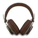 Guess Orjinal Lisanslı PU 4G Desenli Büyük Metal Logolu Kulak Üstü Bluetooth Kulaklık - 2