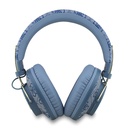 Guess Orjinal Lisanslı PU 4G Desenli Büyük Metal Logolu Kulak Üstü Bluetooth Kulaklık - 8