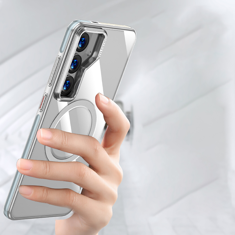 Samsung Galaxy S25 Plus Uyumlu Kılıf Magsafe Şarj Özellikli Wlons Standlı Efsane Kapak - 2