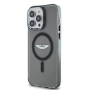 Apple iPhone 14 Pro Max Uyumlu Kılıf Aston Martin Orjinal Lisanslı Magsafe Şarj Özellikli  IML Baskı Logolu Metal Düğmeli Kapak - 1
