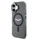 Apple iPhone 16 Uyumlu Kılıf Aston Martin Orjinal Lisanslı Magsafe Şarj Özellikli IML Baskı Logolu Buzlu Kapak - 1
