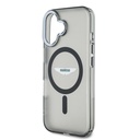 Apple iPhone 16 Uyumlu Kılıf Aston Martin Orjinal Lisanslı Magsafe Şarj Özellikli IML Baskı Logolu Buzlu Kapak - 3