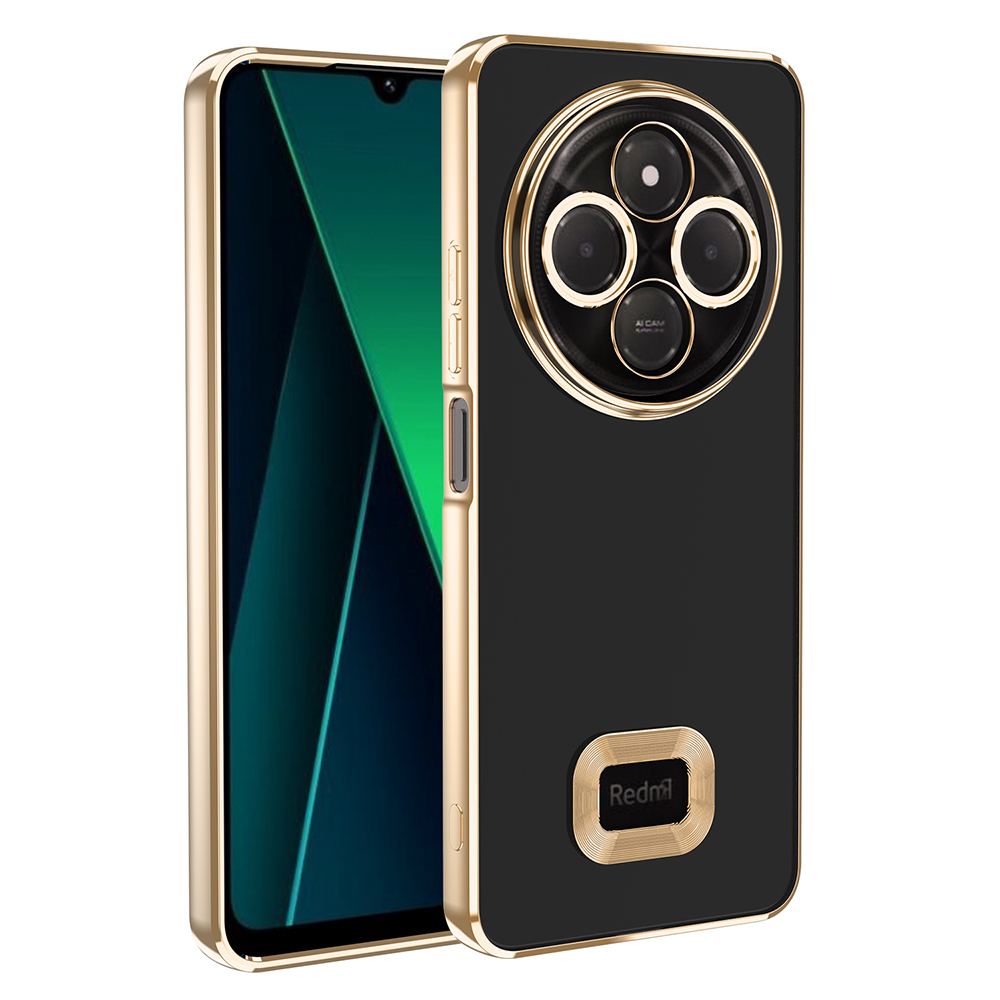 Xiaomi Redmi 14C 4G Uyumlu Kılıf Kamera Korumalı Logo Gösteren Zore Omega Kapak - 2