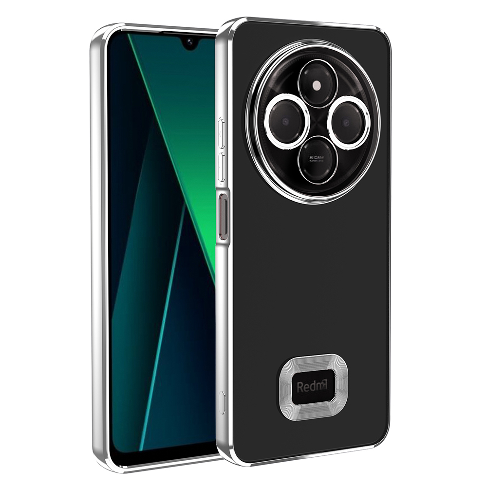 Xiaomi Redmi 14C 4G Uyumlu Kılıf Kamera Korumalı Logo Gösteren Zore Omega Kapak - 5