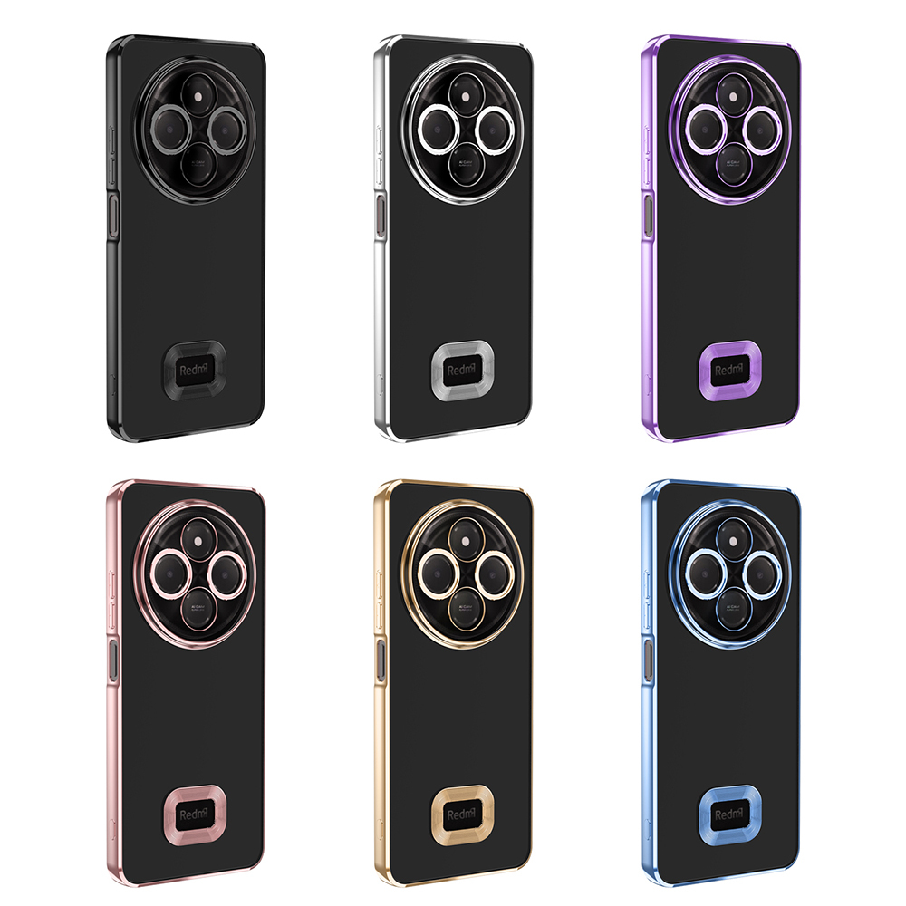 Xiaomi Redmi 14C 4G Uyumlu Kılıf Kamera Korumalı Logo Gösteren Zore Omega Kapak - 13