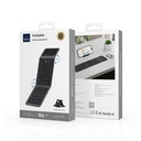 Wiwu FMK-05 iOS Android Windows Uyumlu Katlanabilir Bluetooth Kablosuz Klavye + Masaüstü Telefon Standı - 6