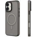 Apple iPhone 16 Uyumlu Kılıf Magsafe Şarj Özellikli Cam Arka Yüzey TPU Youngkit Gemstone Serisi Kapak - 2