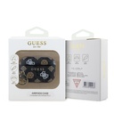 Apple Airpods Pro 2 Uyumlu Kılıf Guess Orjinal Lisanslı 4G Desenli Yazı Logolu Peony Kapak - 3