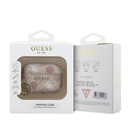 Apple Airpods Pro 2 Uyumlu Kılıf Guess Orjinal Lisanslı 4G Desenli Yazı Logolu Peony Kapak - 6