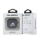 Apple Airpods 4 Uyumlu Kılıf Karl Lagerfeld Orjinal Lisanslı Monogram Silikon Kapak - 2