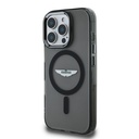 Apple iPhone 16 Pro Uyumlu Kılıf Aston Martin Orjinal Lisanslı Magsafe Şarj Özellikli IML Baskı Logolu Buzlu Kapak - 1