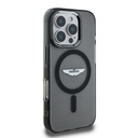 Apple iPhone 16 Pro Uyumlu Kılıf Aston Martin Orjinal Lisanslı Magsafe Şarj Özellikli IML Baskı Logolu Buzlu Kapak - 2