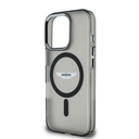 Apple iPhone 16 Pro Uyumlu Kılıf Aston Martin Orjinal Lisanslı Magsafe Şarj Özellikli IML Baskı Logolu Buzlu Kapak - 3