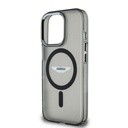 Apple iPhone 15 Pro Max Uyumlu Kılıf Aston Martin Orjinal Lisanslı Magsafe Şarj Özellikli  IML Baskı Logolu Metal Düğmeli Kapak - 3