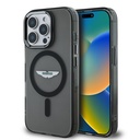 Apple iPhone 15 Pro Max Uyumlu Kılıf Aston Martin Orjinal Lisanslı Magsafe Şarj Özellikli  IML Baskı Logolu Metal Düğmeli Kapak - 6