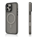 Apple iPhone 16 Pro Uyumlu Kılıf Magsafe Şarj Özellikli Cam Arka Yüzey TPU Youngkit Gemstone Serisi Kapak - 3