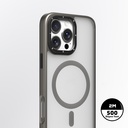 Apple iPhone 16 Pro Uyumlu Kılıf Magsafe Şarj Özellikli Cam Arka Yüzey TPU Youngkit Gemstone Serisi Kapak - 7