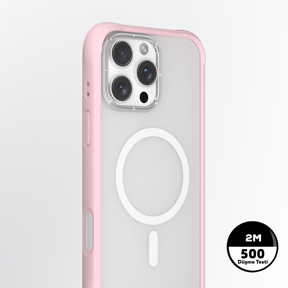 Apple iPhone 16 Pro Max Uyumlu Kılıf Magsafe Şarj Özellikli Airbagli Youngkit Dynamic II Serisi Kapak - 8