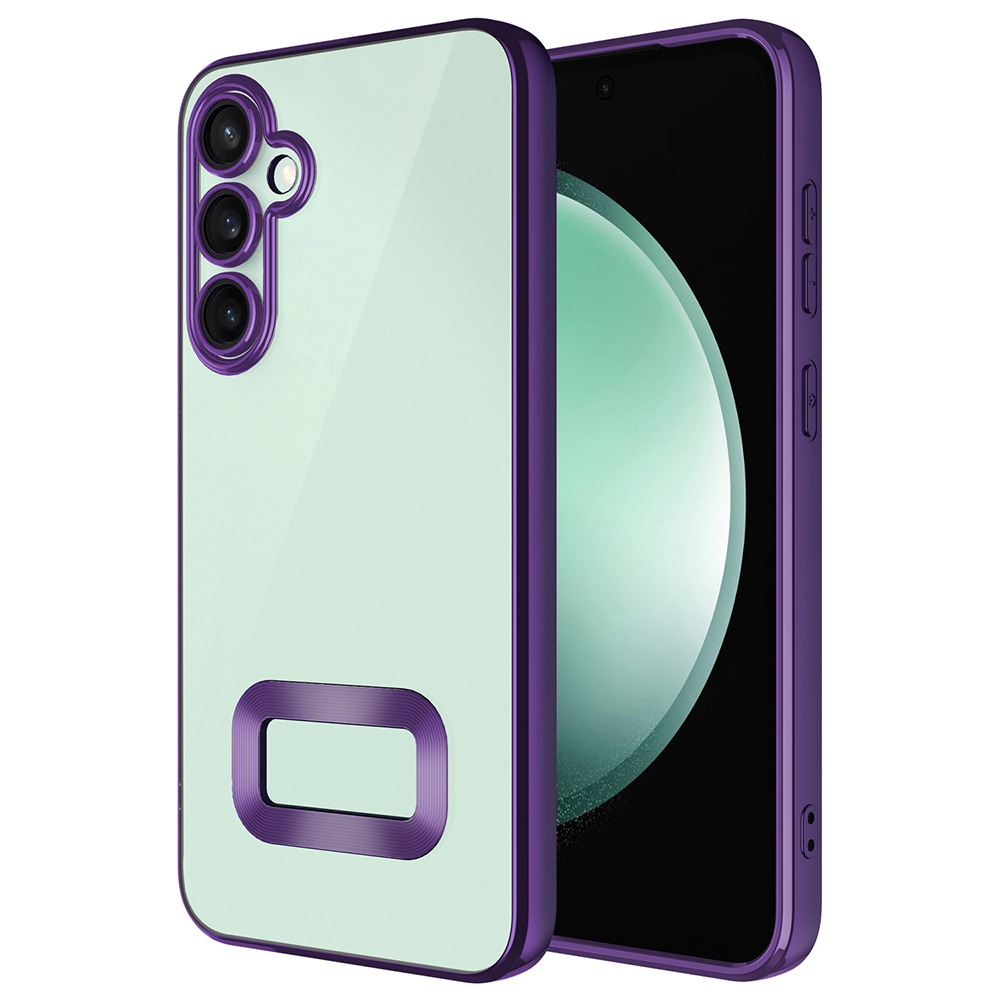 Samsung Galaxy S24 FE Uyumlu Kılıf Kamera Korumalı Logo Gösteren Zore Omega Kapak - 7