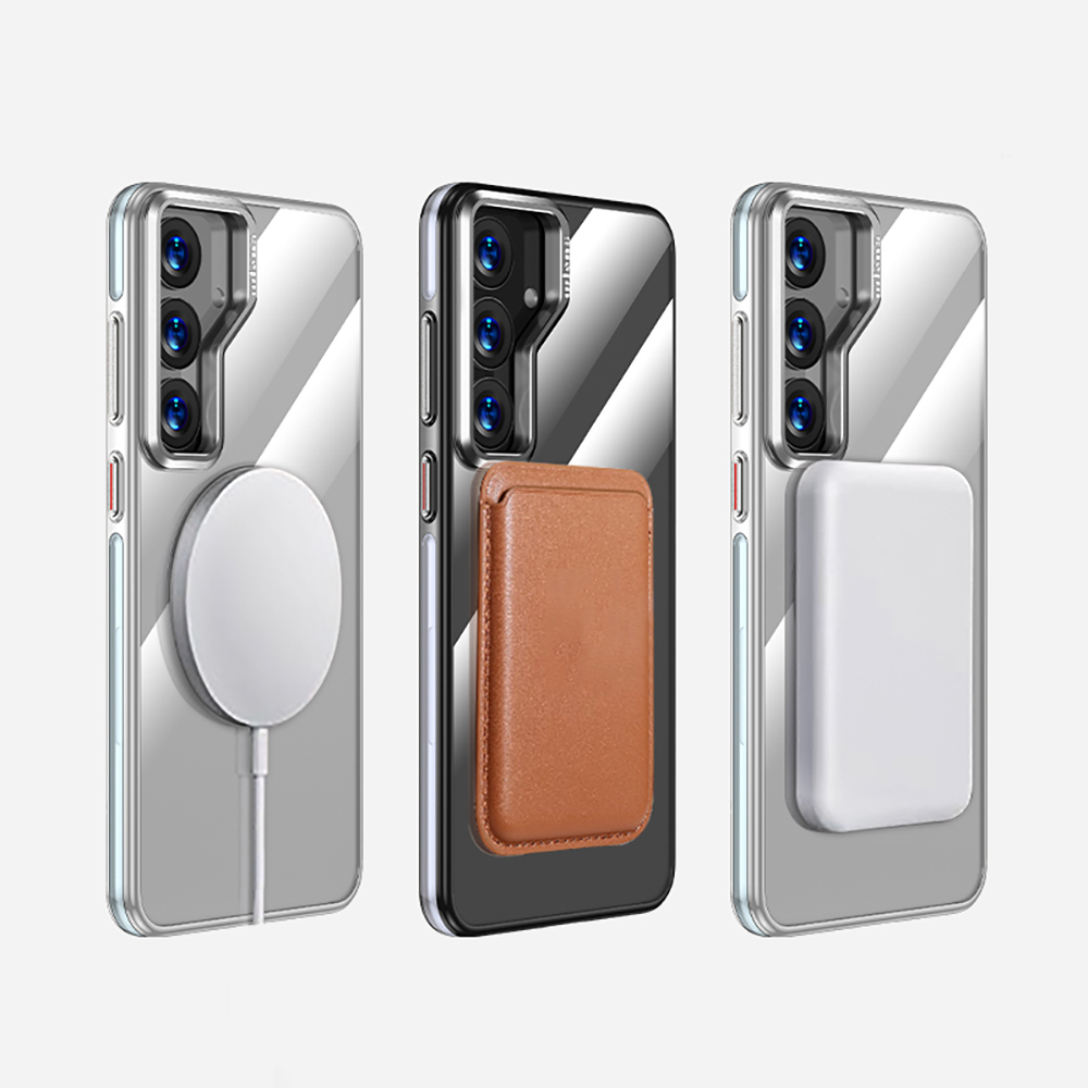 Samsung Galaxy S25 Uyumlu Kılıf Magsafe Şarj Özellikli Wlons Standlı Efsane Kapak - 5