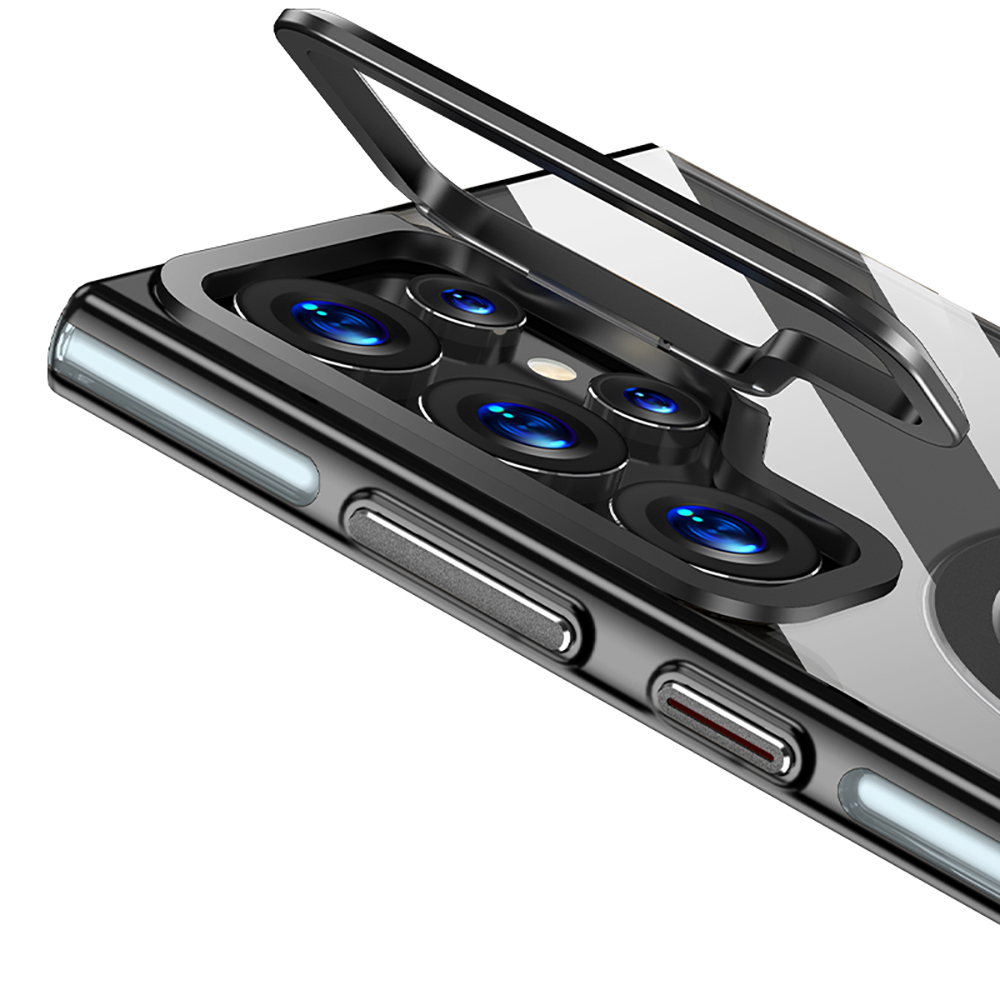 Samsung Galaxy S25 Ultra Uyumlu Kılıf Magsafe Şarj Özellikli Wlons Standlı Efsane Kapak - 3