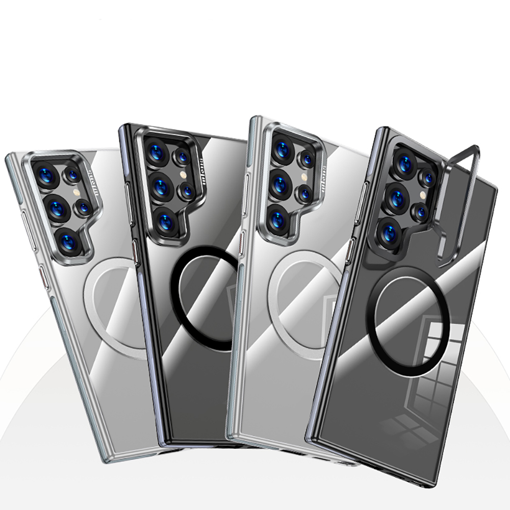 Samsung Galaxy S25 Ultra Uyumlu Kılıf Magsafe Şarj Özellikli Wlons Standlı Efsane Kapak - 7