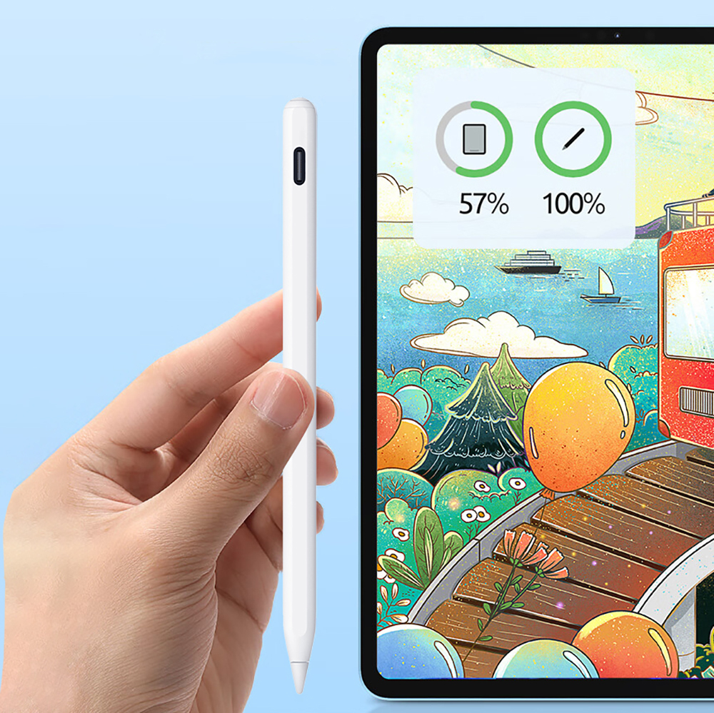 Wiwu Pencil A03 Kablosuz Şarj Özellikli Avuç İçi Reddi (Palm Rejection) ve Eğim Hassasiyeti Özellikli Dokunmatik Kalem - 7