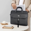 Lenyes LB578 Creator Serisi Su Geçirmez Polyester Kumaş Bagaj ve Çıkarılabilir Omuz Askılı 15-16 inç Laptop Çantası - 6