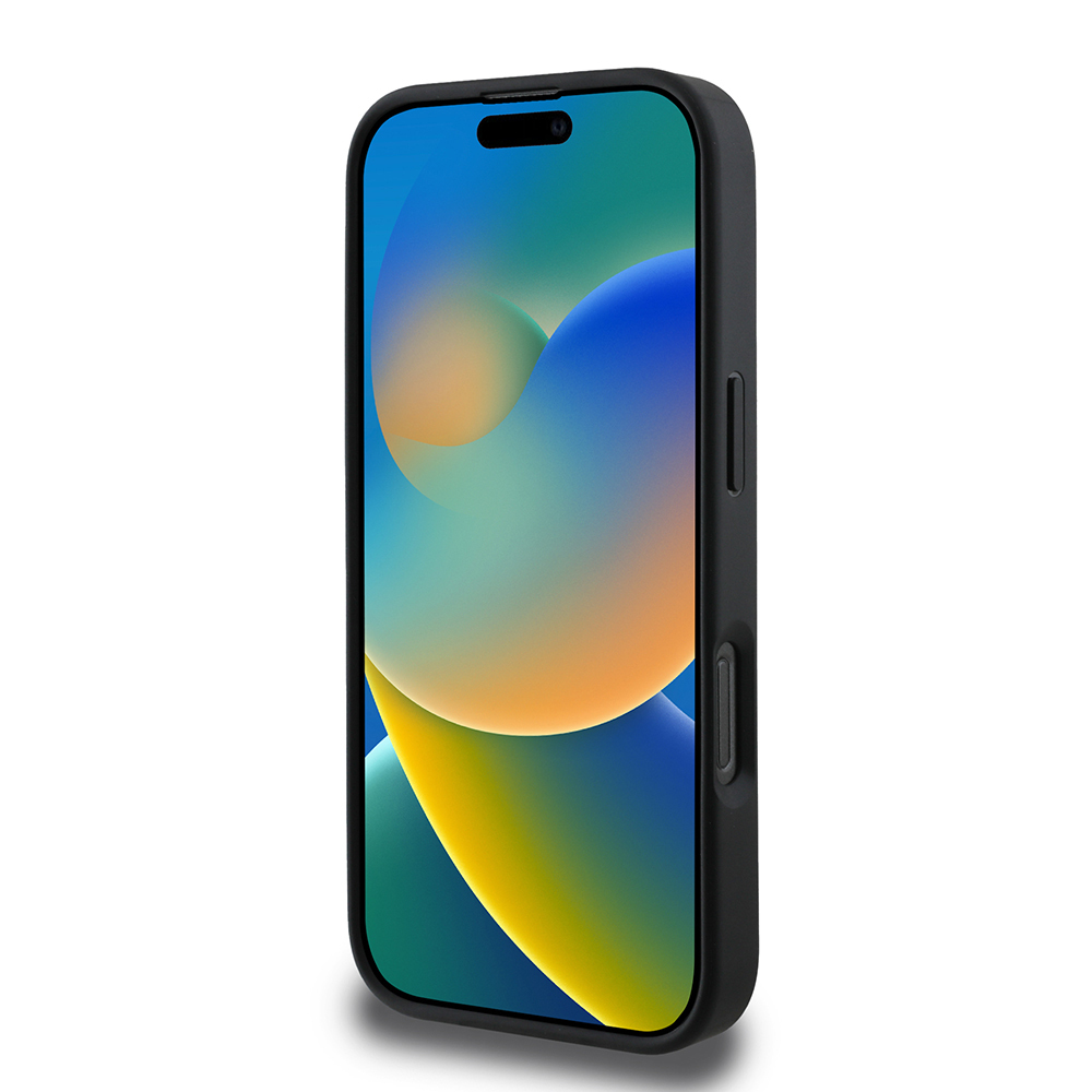 Apple iPhone 16 Pro Max Uyumlu Guess Orjinal Lisanslı Magsafe Şarj Özellikli PU Halkalı 4G Desenli Yazı Logolu Kapak - 20