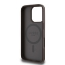 Apple iPhone 16 Pro Max Uyumlu Kılıf Guess Orjinal Lisanslı Magsafe Şarj Özellikli Yazı Logolu Circle Classic Kapak - 4