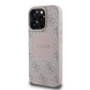Apple iPhone 16 Pro Max Uyumlu Kılıf Guess Orjinal Lisanslı Magsafe Şarj Özellikli Yazı Logolu Circle Classic Kapak - 16
