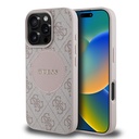 Apple iPhone 16 Pro Uyumlu Kılıf Guess Orjinal Lisanslı Magsafe Şarj Özellikli Yazı Logolu Circle Classic Kapak - 19