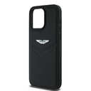 Apple iPhone 15 Pro Max Uyumlu Kılıf Aston Martin Orjinal Lisanslı Victory Dizayn PU Deri Metal Logolu Kapak - 3
