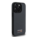 Apple iPhone 15 Pro Max Uyumlu Kılıf Redbull Orjinal Lisanslı Magsafe Şarj Özellikli Karbon Fiber Tasarımlı Parlayan Logolu Kapak - 2