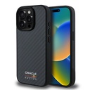 Apple iPhone 15 Pro Max Uyumlu Kılıf Redbull Orjinal Lisanslı Magsafe Şarj Özellikli Karbon Fiber Tasarımlı Parlayan Logolu Kapak - 6