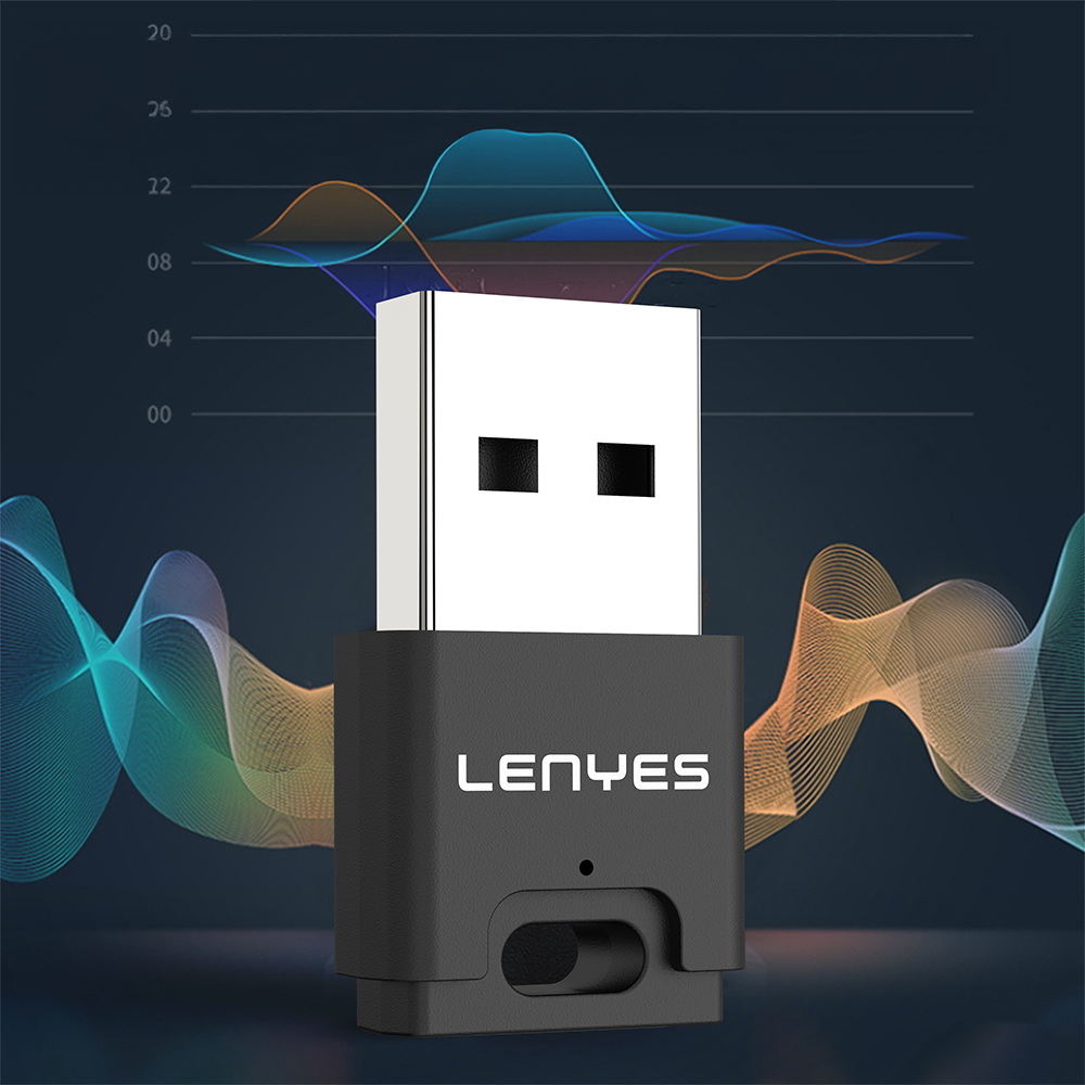Lenyes LR203 USB Bluetooth 5.0 Wireless Transmitter Adaptör - 3