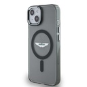 Apple iPhone 14 Uyumlu Kılıf Aston Martin Orjinal Lisanslı Magsafe Şarj Özellikli  IML Baskı Logolu Metal Düğmeli Kapak - 1