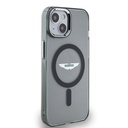 Apple iPhone 14 Uyumlu Kılıf Aston Martin Orjinal Lisanslı Magsafe Şarj Özellikli  IML Baskı Logolu Metal Düğmeli Kapak - 2