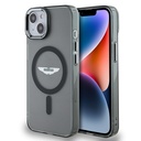Apple iPhone 14 Uyumlu Kılıf Aston Martin Orjinal Lisanslı Magsafe Şarj Özellikli  IML Baskı Logolu Metal Düğmeli Kapak - 6